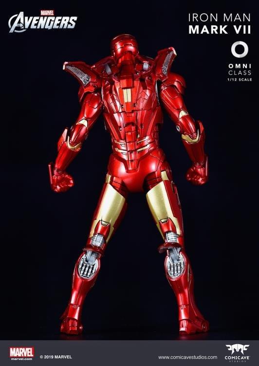 Comicave MK7 1/12 Super Alloy Fully Articulated Iron Man Mark VII