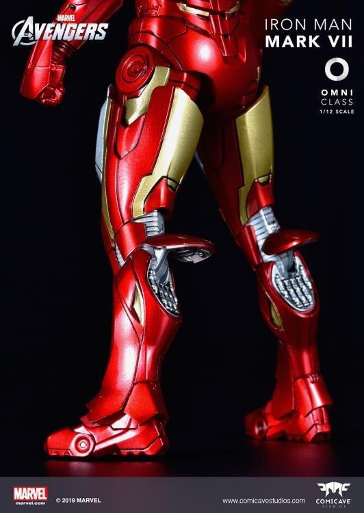 Comicave MK7 1/12 Super Alloy Fully Articulated Iron Man Mark VII