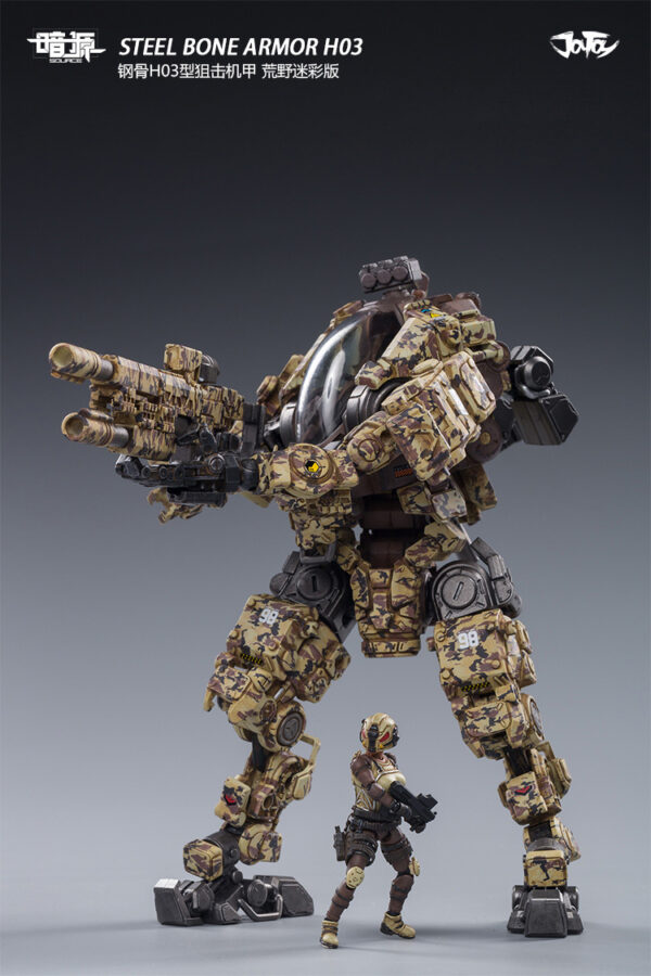 JOYTOY - Steel Bone Armor H03 - Desert camouflage