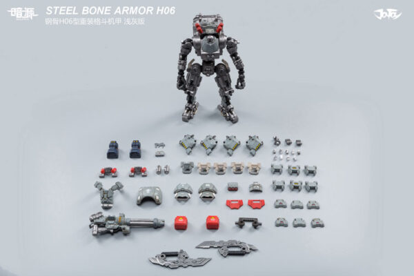 JOYTOY - Steel Bone Armor H06 - Grey
