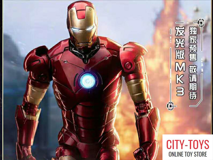 ZD TOYS Ironman Mark 3 (with LED Light 
