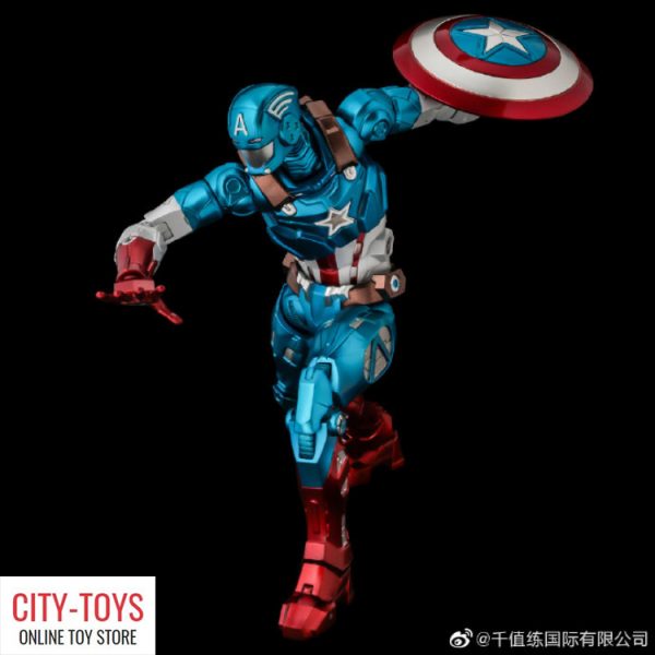 Sentinel Toy Fighting Armor Captain America