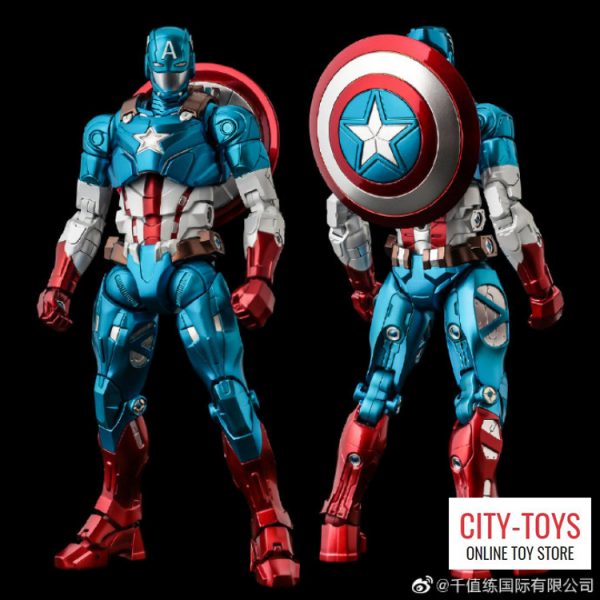 Sentinel Toy Fighting Armor Captain America