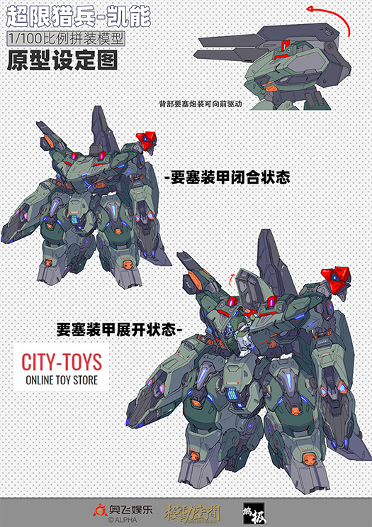 Saying Zone HeavyForce Kainar Fortress Outer A-type 2.0