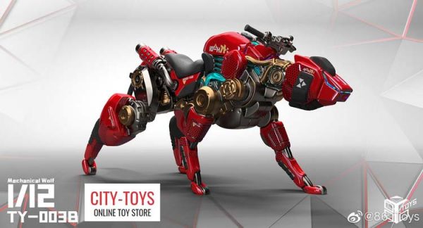 86TOYS TY-003B 112 Mechanic Red Wolf
