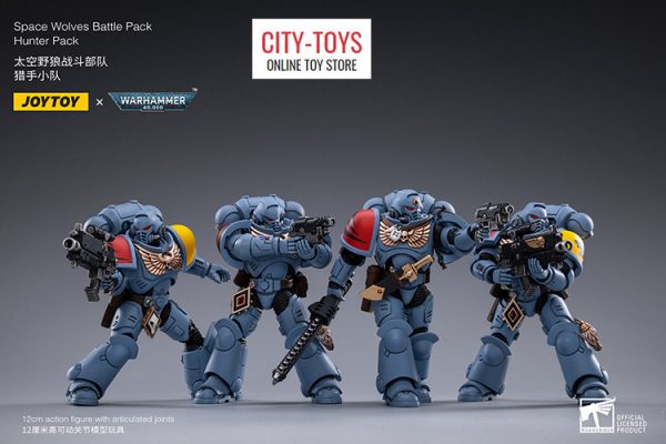 Joytoy Warhammer Space Wolves Battle Pack