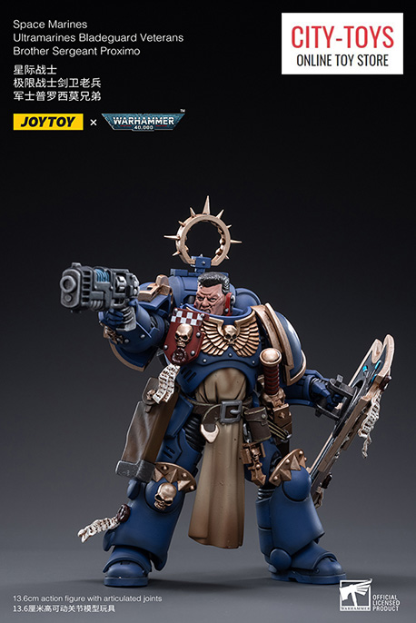 Joytoy Warhammer Ultramarines Bladeguard Veterans