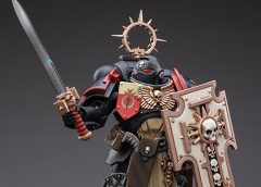 Joytoy Warhmmer Primaris Space Marines Black Templars Bladeguard Veteran