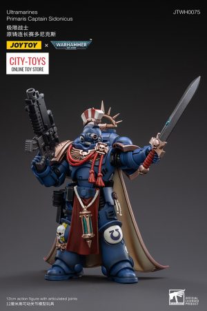 Joytoy Warhammer Ultramarines Primaris Captain Sidonicus