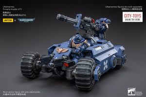 Joytoy WarHammer Ultramarines Invader ATV set with 2 soldier