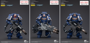 Joytoy Warhammer Ultramarines Primaris Eradicator set of 3