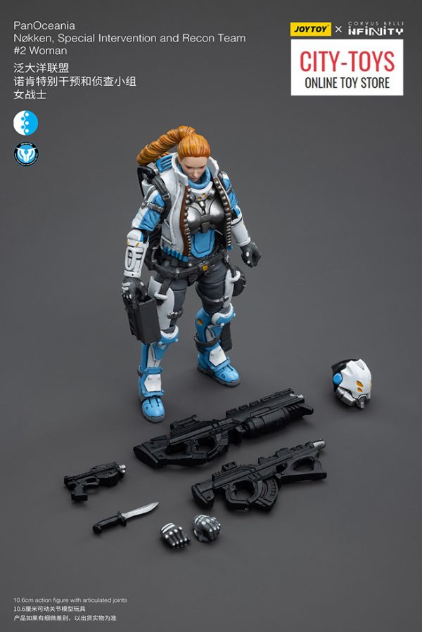 JT5192 JoyToy PanOceania Nokken, Special Intervention and Recon Team #2Woman