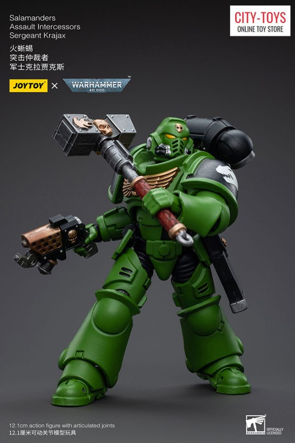 JT5215 JoyToy Salamanders Assault Intercessors Sergeant Krajax