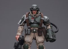 JT7936 Astra Militarum Cadian Command Squad Veteran Sergeant with Power Fist