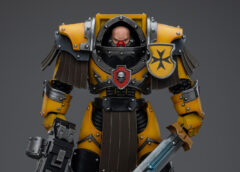 JT9374 Imperial Fists Legion Cataphractii Terminator Squad Legion Cataphractii Sergeant with Power Sword