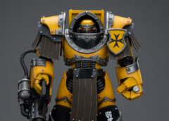 JT9381 Imperial Fists Legion Cataphractii Terminator Squad Legion Cataphractii with Heavy Flamer