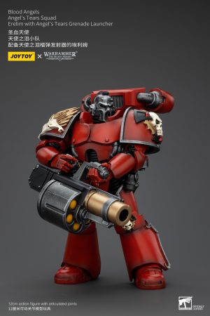 JoyToy JT00362 1/18 Warhammer The Horus Heresy Blood Angels Angel's Tears Squad Erelim with Angel's Tears Grenade Launcher