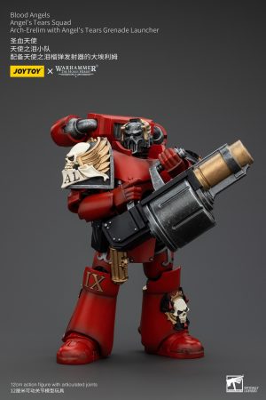 JoyToy JT00379 118 Warhammer The Horus Heresy Blood Angels Angel's Tears SquadArch-Erelim with Angel's Tears Grenade Launc