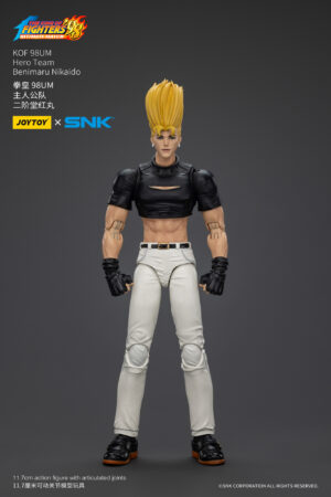 JoyToy JT01444 118 SNK KOF 98UM Hero Team Benimaru Nikaido