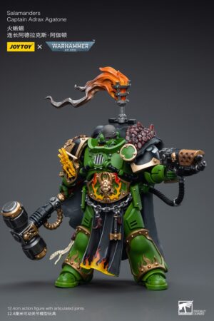 JoyToy JT6809 118 Warhammer 40,000 Salamanders Captain Adrax Agatone