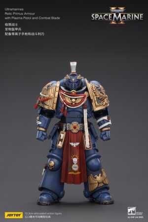 JoyToy JT02816 118 Warhammer40K Ultramarines Heavy Relic Primus Armor with Heavy Relic Bolt Rifle