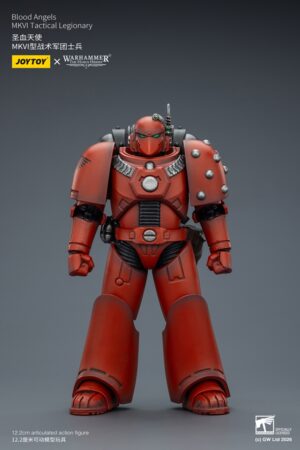 JoyToy JT02984 118 Warhammer The Horus Heresy Blood Angels MKVI Tactical Legionary
