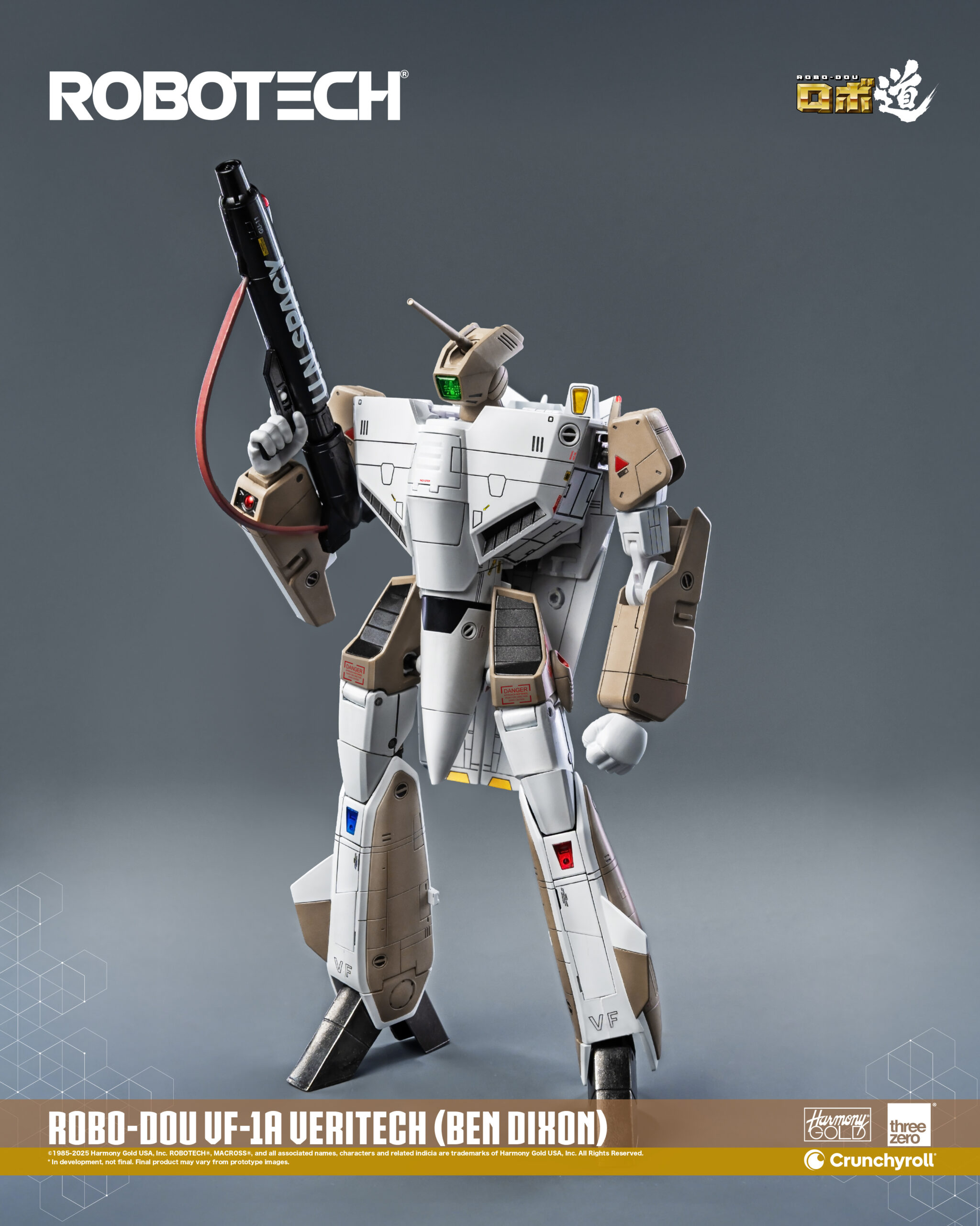Threezero 3Z0306 ROBOTECH ROBO-DOU ROBOTECH VF‐1A Veritech Ben Dixon Threezero 3Z0306 ROBOTECH ROBO-DOU ROBOTECH VF‐1A Veritech Ben Dixon