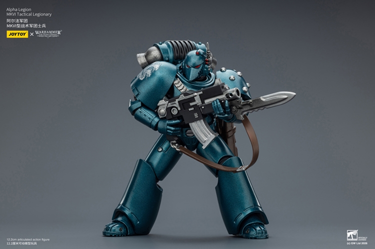 JoyToy JT03011 118 Warhammer The Horus Heresy Alpha Legion MKVI Tactical Legionary JoyToy JT03011 118 Warhammer The Horus Heresy Alpha Legion MKVI Tactical Legionary