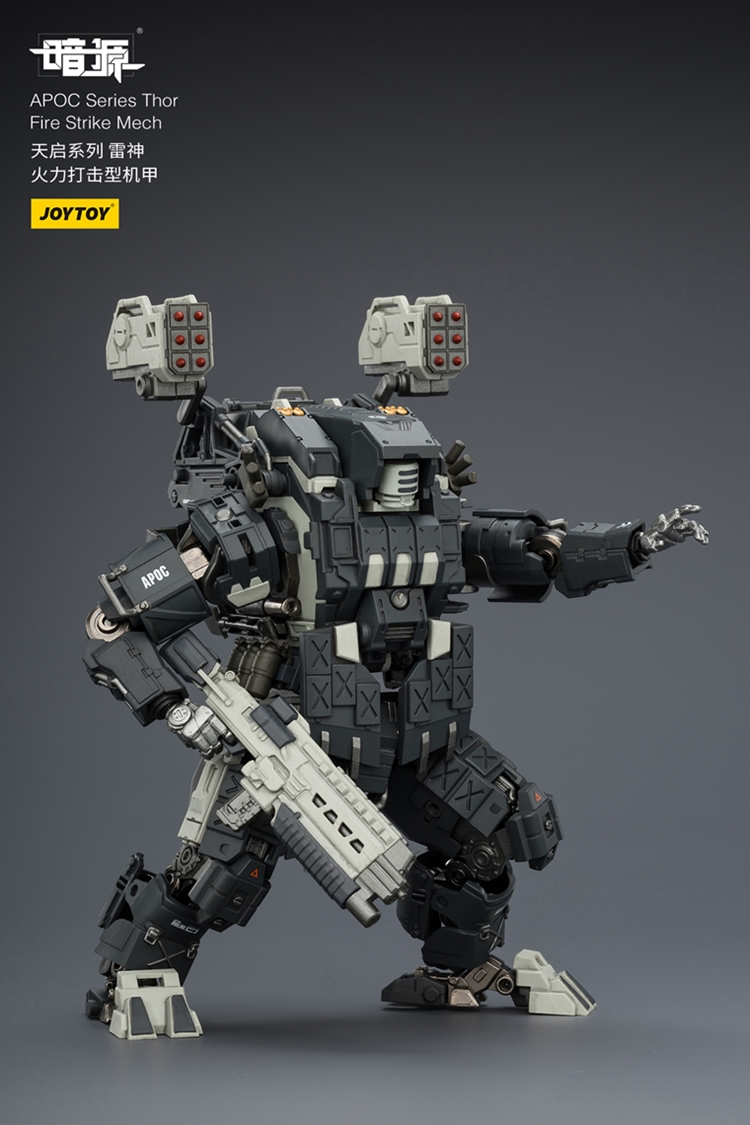 JOYTOY JT03493 125 APOC Series Thor Fire Strike Mech JOYTOY JT03493 125 APOC Series Thor Fire Strike Mech