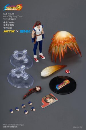 JOYTOY JT04605 118 SNK KOF 98UM Art Of Fighting Team Yuri Sakazaki