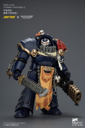 JOYTOY JT04575 118 Warhammer”The Horus Heresy” Night Lords Contekar Terminator 2