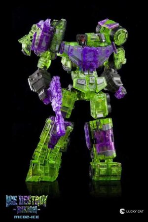 Lucky Cat Micro Cosmos MC02-ICE Riki-Oh Ice Destroy /Transparent Version